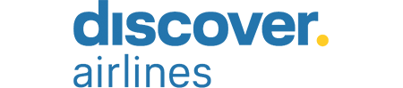 Discover Airlines logo.