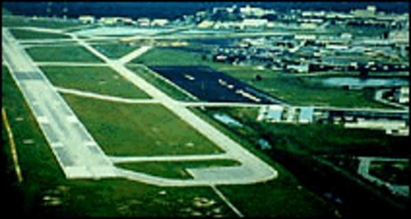 An old 1982 aerial photo of ORL. Eddie Rickenbacker (President of Eastern Airlines) makes an appearance at ORL's 10th anniversary celebration.