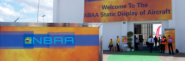 Orlando Executive Airport hosted the static display for the National Business Aviation Association convention.
