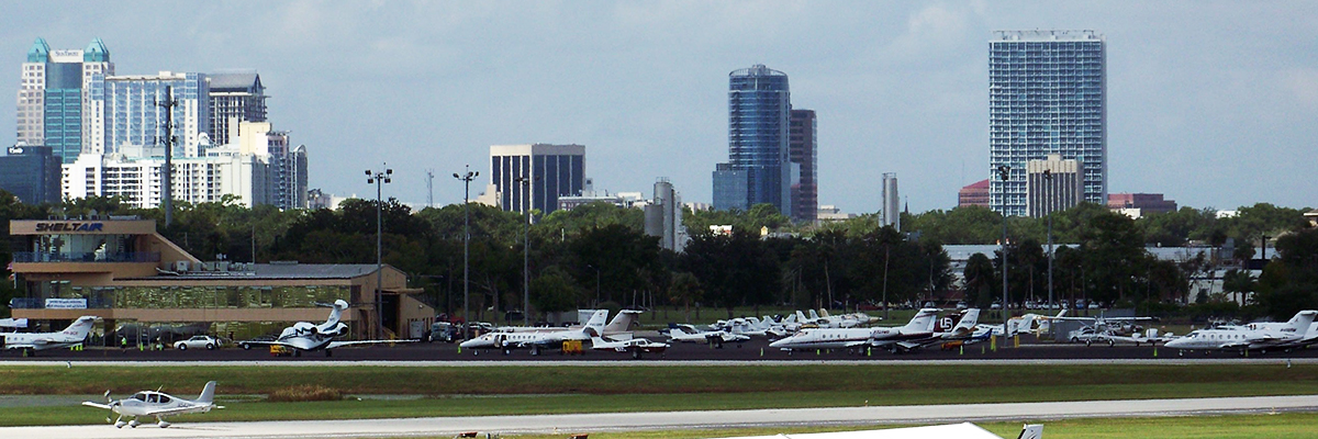 In 2001, Sheltair Aviation Services’ new terminal opened.