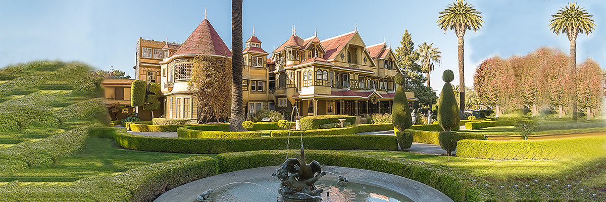 Winchester Mystery House in San Jose, California.