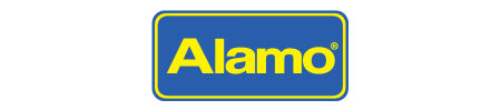 Alamo car rental logo.