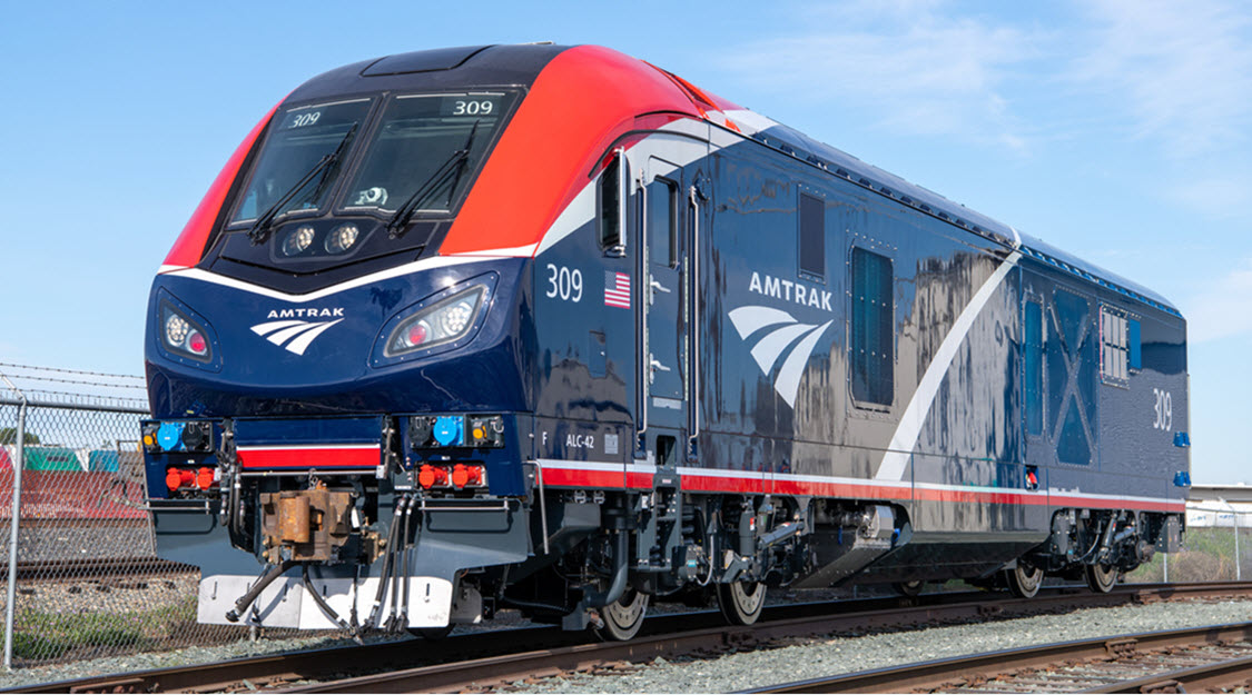 Amtrak train