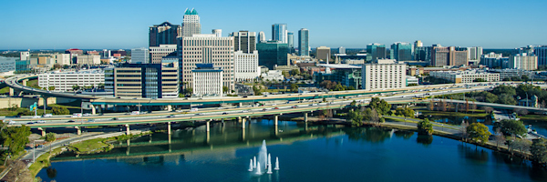 Downtown Orlando.