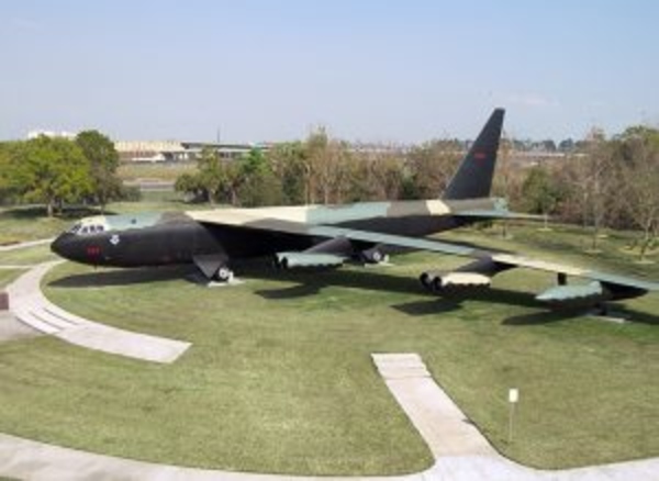 B-52 Bomber at Memorial Park.