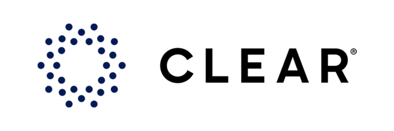 Clear concierge service logo.