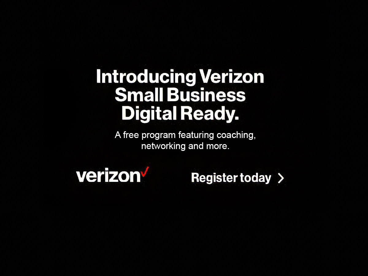Introducing Verizon Small Business Digital Ready. A free program featuring coaching, networking and more. Register today.