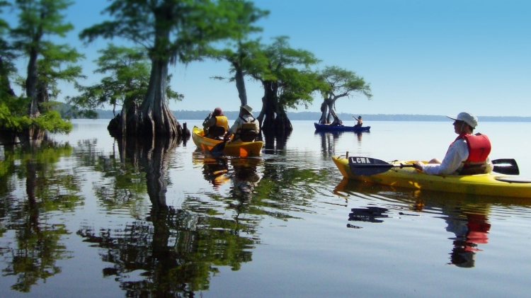kayaking