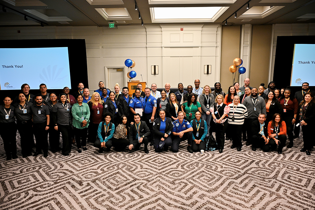 2025 Employee Recognition Brunch group photo.