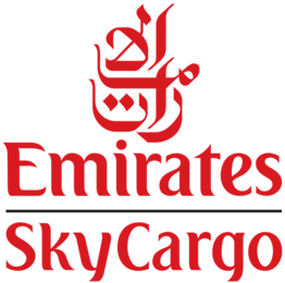 Emirates SkyCargo logo.