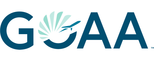 GOAA call letters logo color 5:2