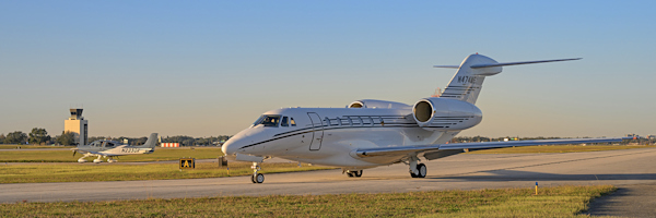 In 2014, planes on display at ORL. Orlando hosts the static display for the National Business Aviation Association convention.
