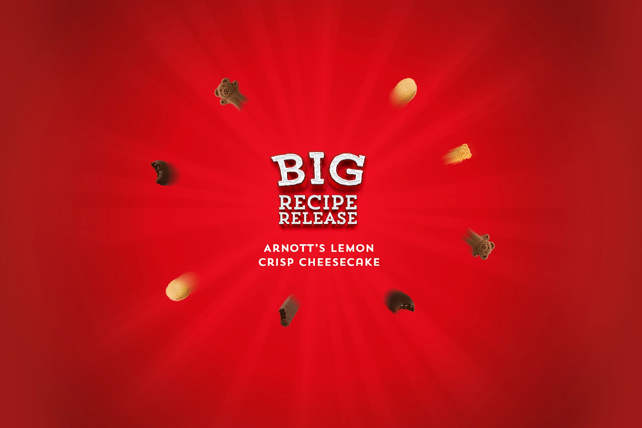 Hero Image Recipe Article - Let’s #BakeTogether - Arnott’s Lemon Crisp Cheesecake