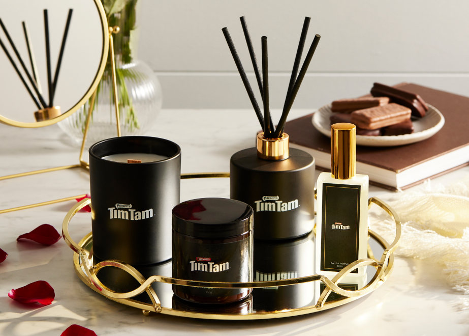 Image of Tim Tam Luxury bundle, perfume, diffuser, candle and body butter