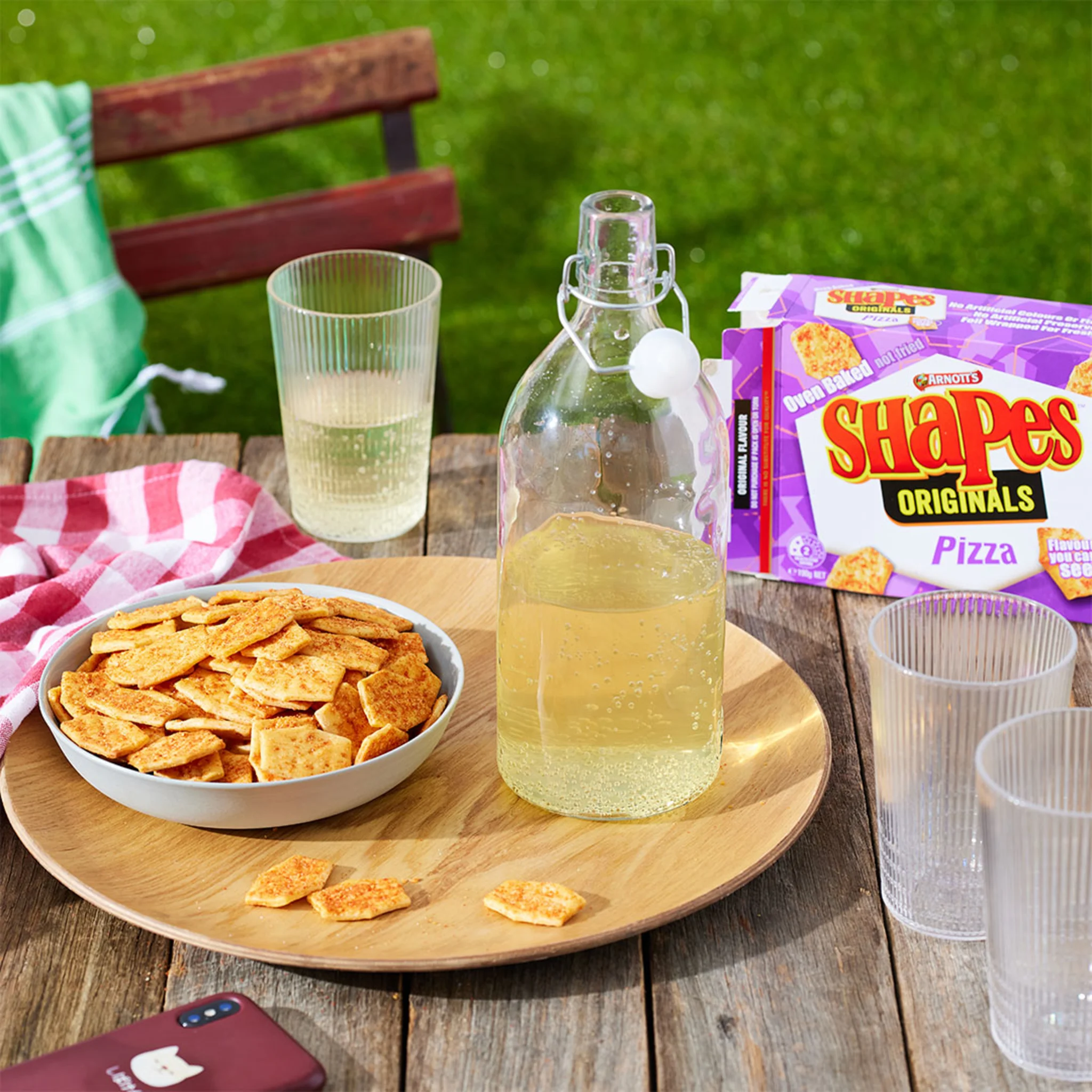 Pizza In The Afternoon Sun