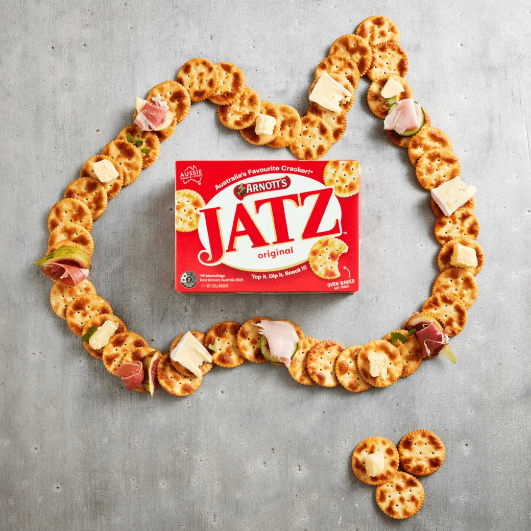 Hero Image Recipe Jatz:<br />Australia's Favourite Cracker