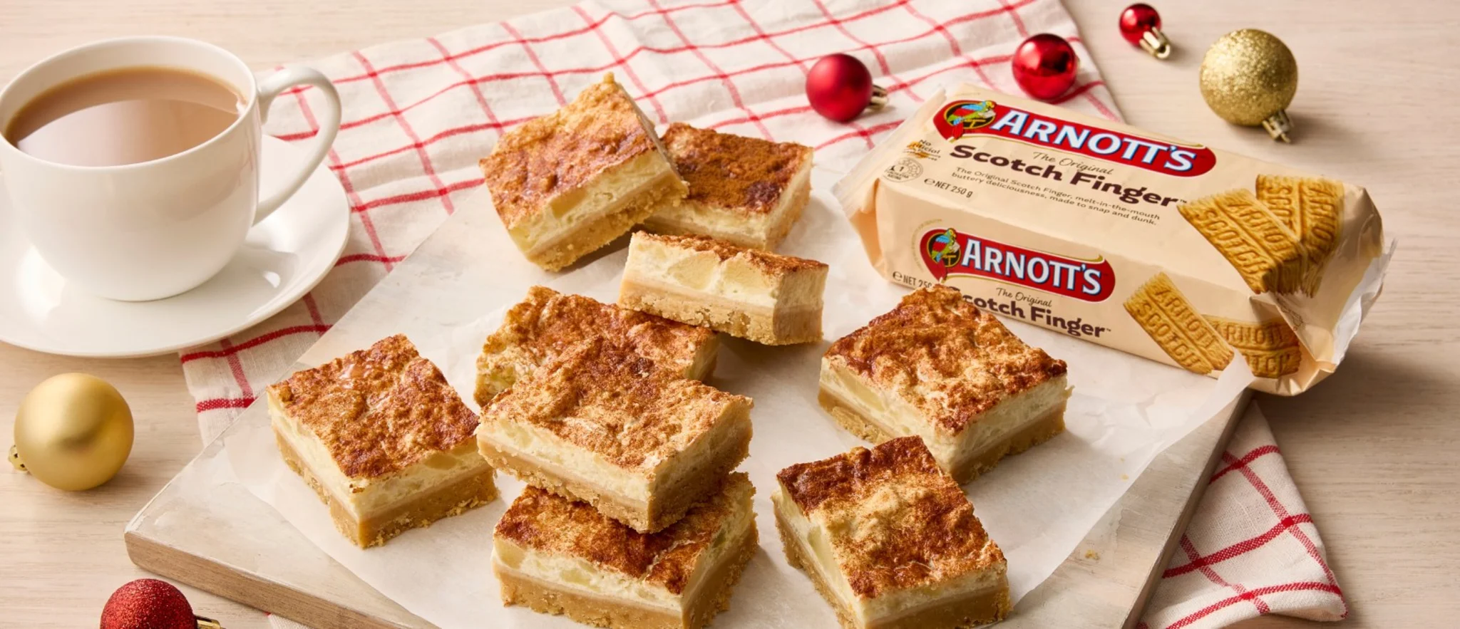 Hero Image Recipe Scotch Finger Apple Santa Slice