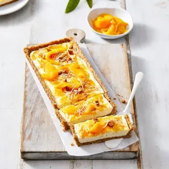 Arnott's Butternut Snap Mango Cheesecake
