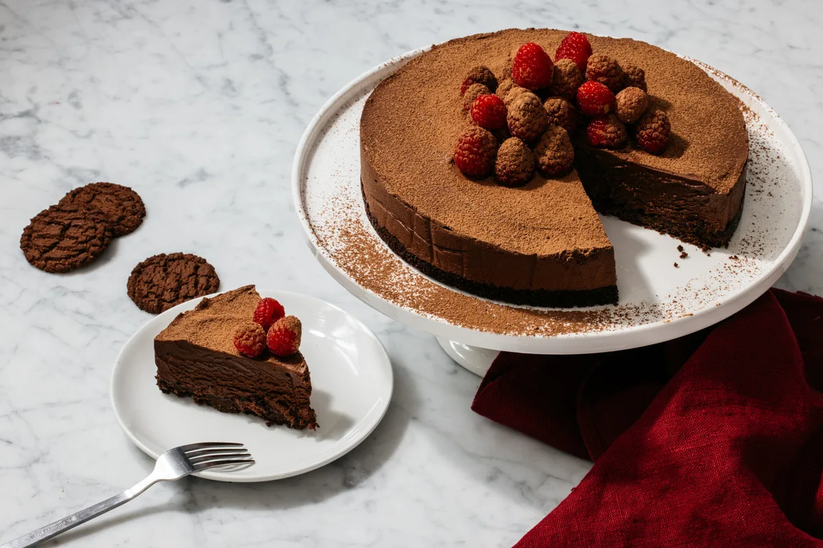 Hero Image Recipe Arnott’s Choc Ripple Chocolate Mousse Cake