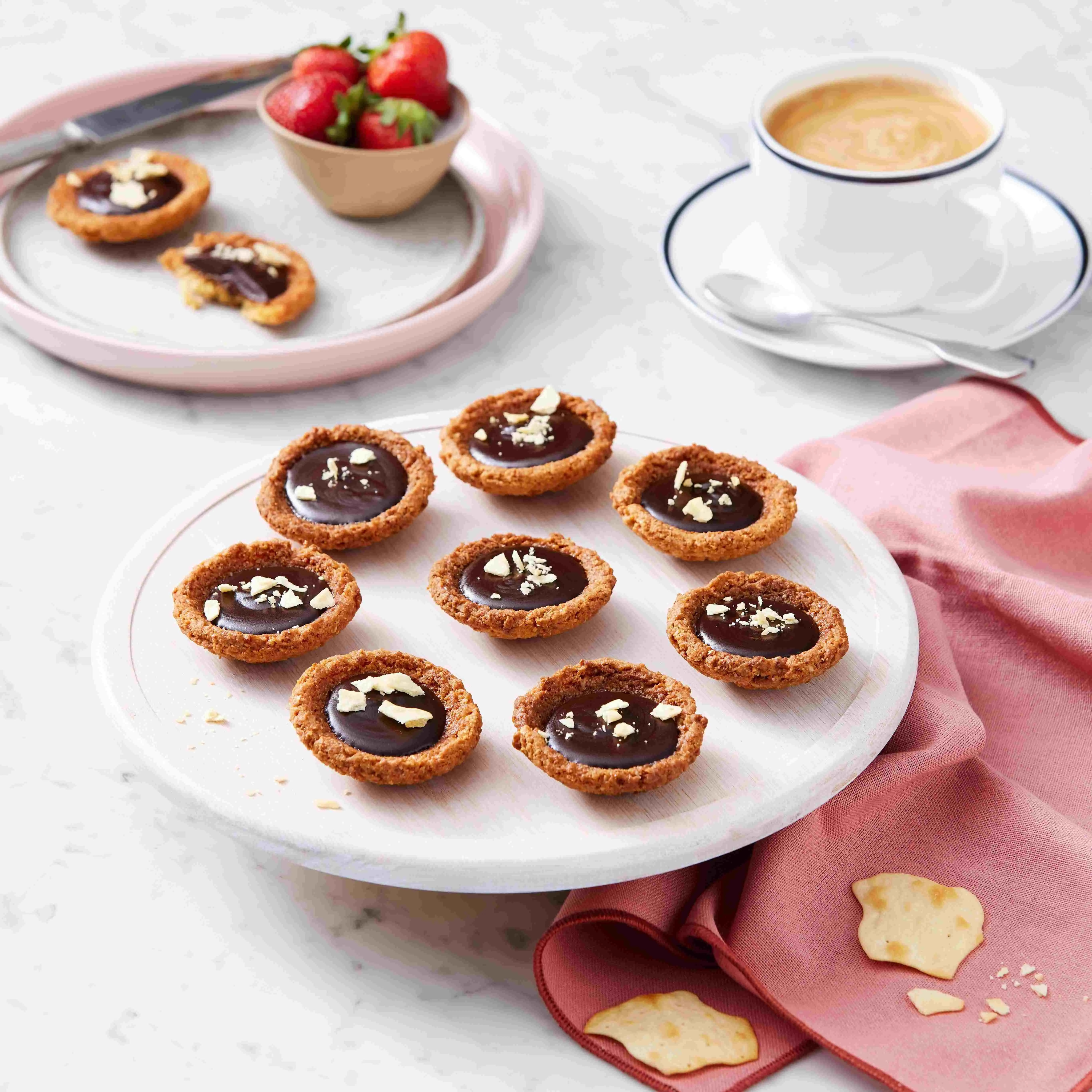 Hero Image Recipe Arnott's Chocolate Butternut Snap Tartlets