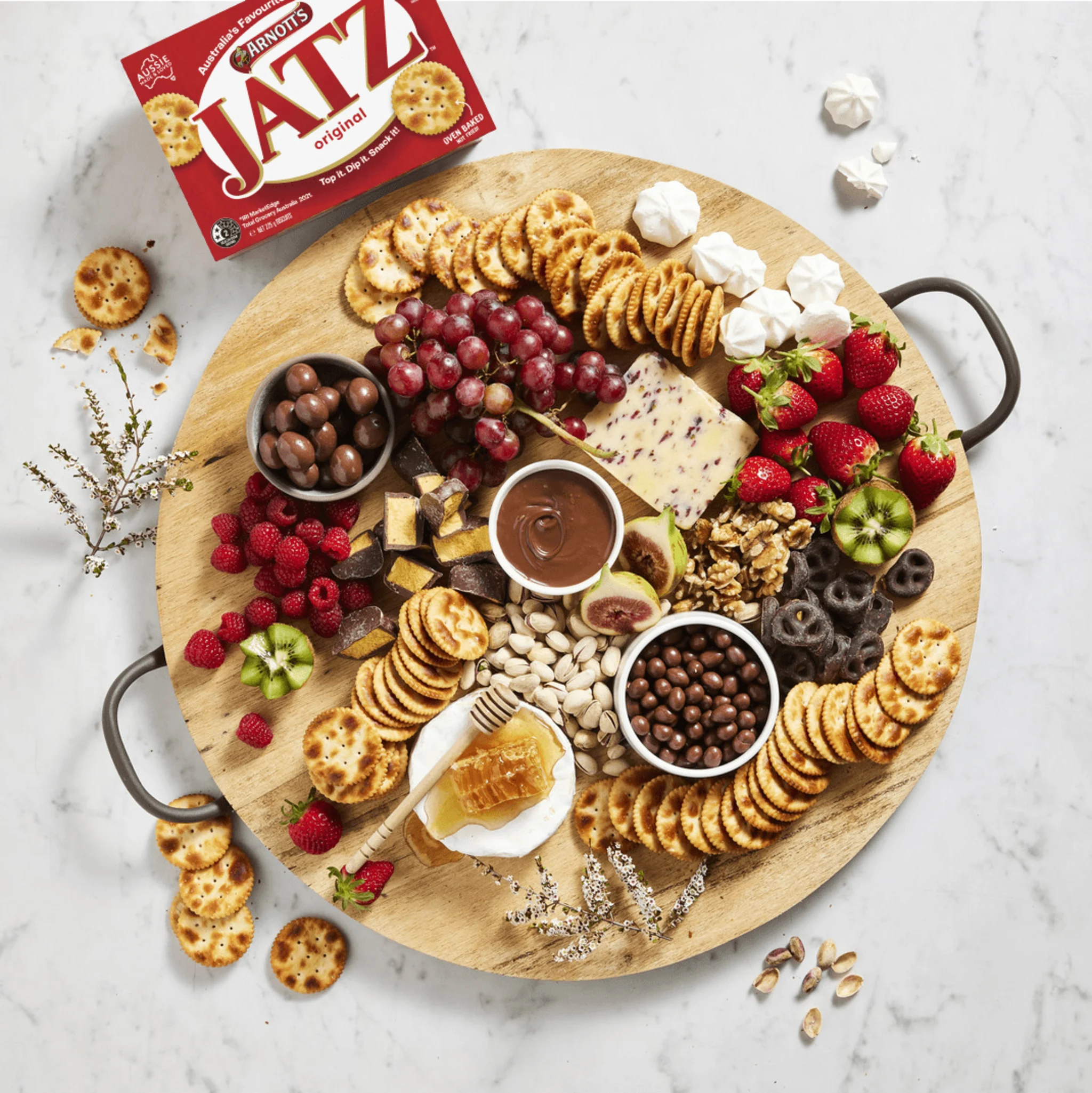 On a Lavish Entertaining Platter