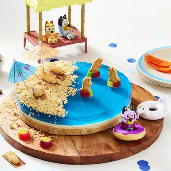 Bluey Pool Cake