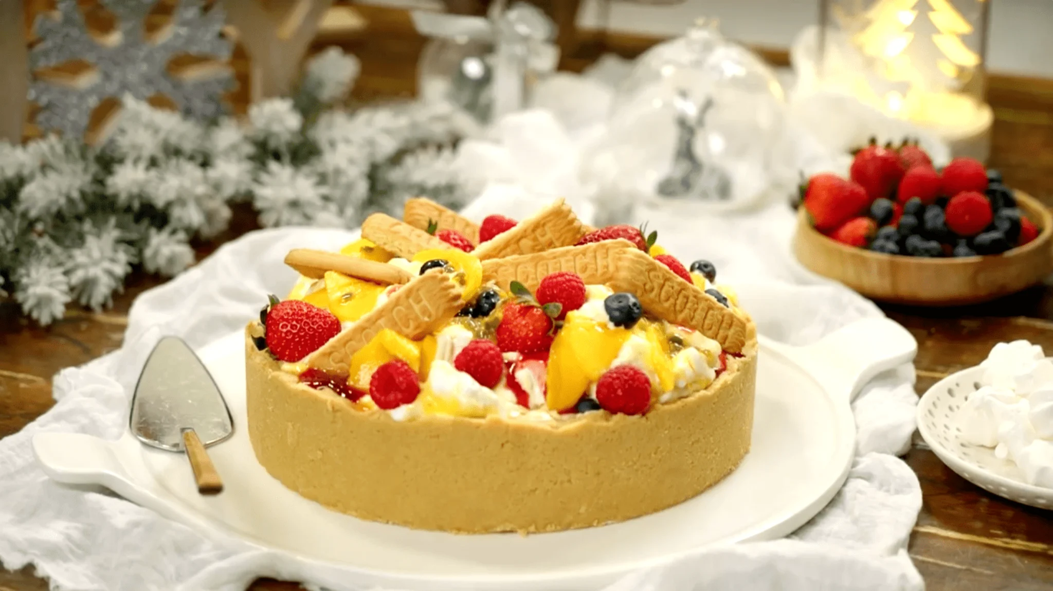 Hero Image Recipe Scotch Finger Cheat's No-Bake Pavlova