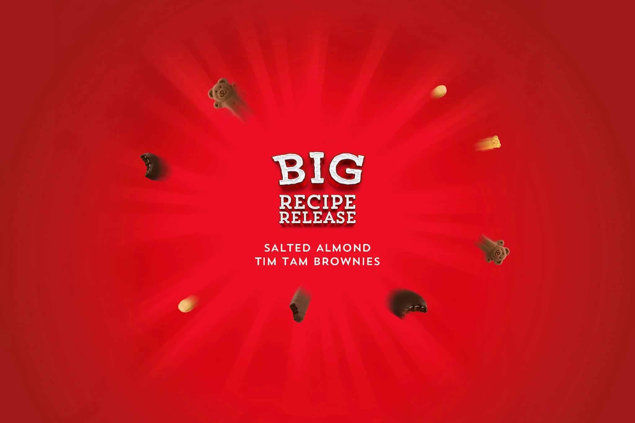 Hero Image Recipe Article - Lets #BakeTogether - Salted Almond Tim Tam Brownies