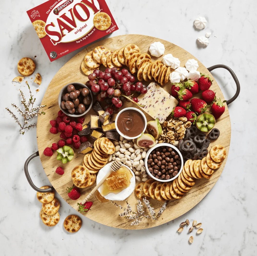On a Lavish Entertaining Platter