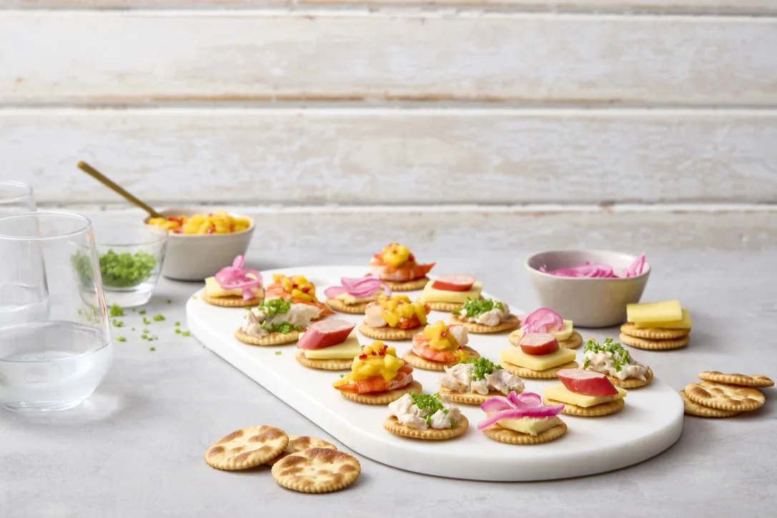 Four ways to fancy up Savoy Crackers