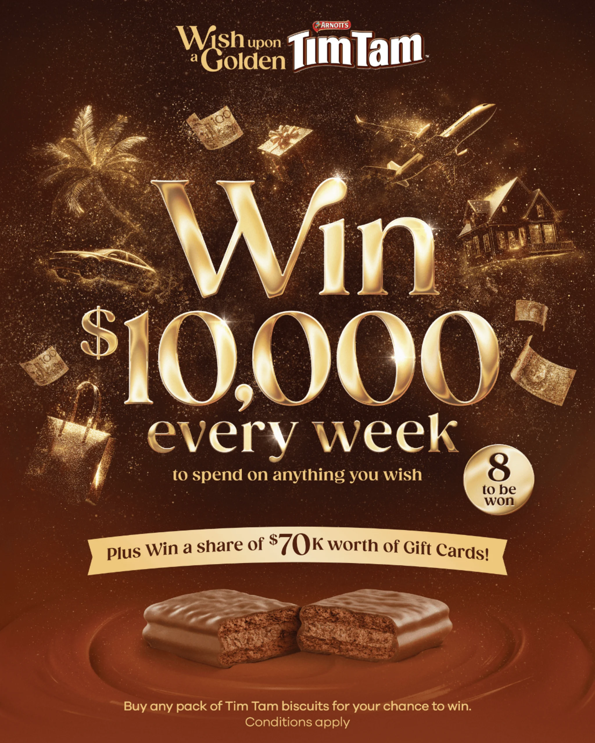 Tim Tam 2025 promo website hero image