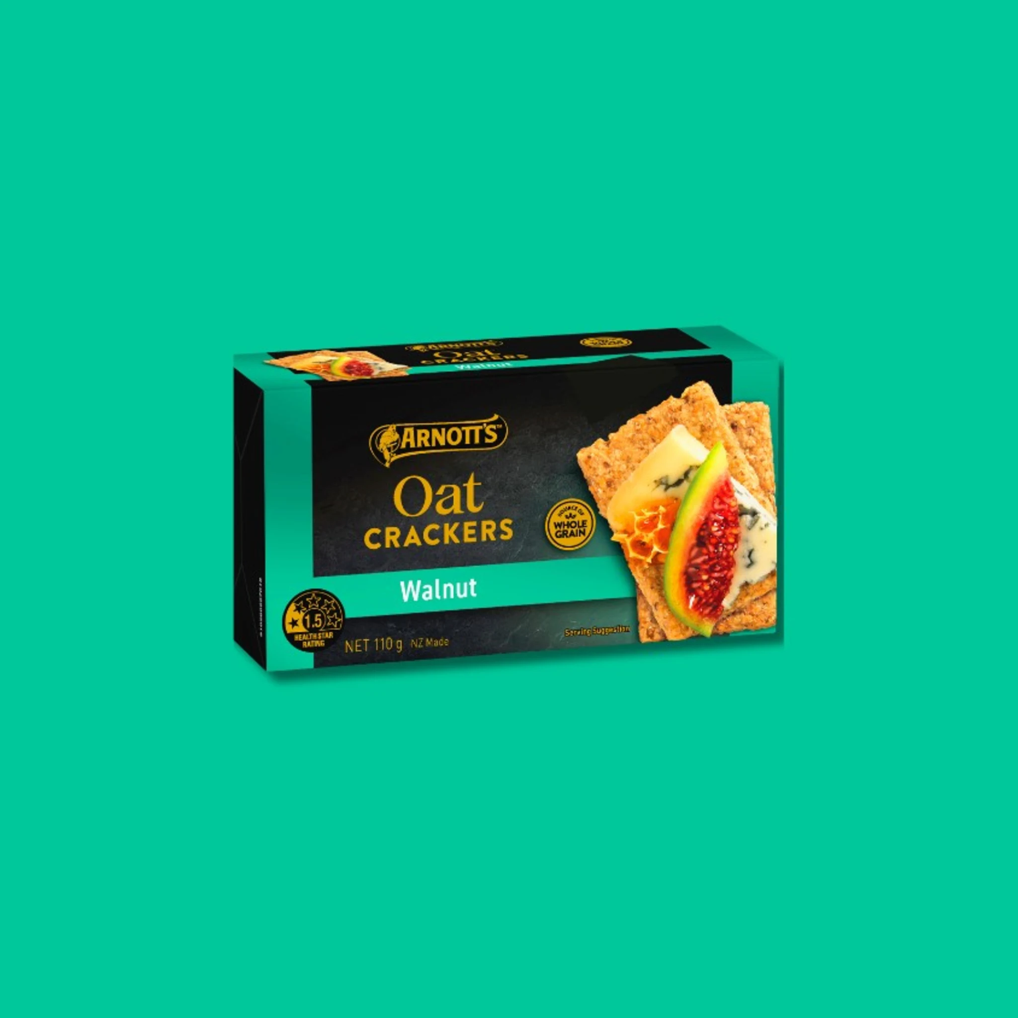 Oat Crackers Walnut