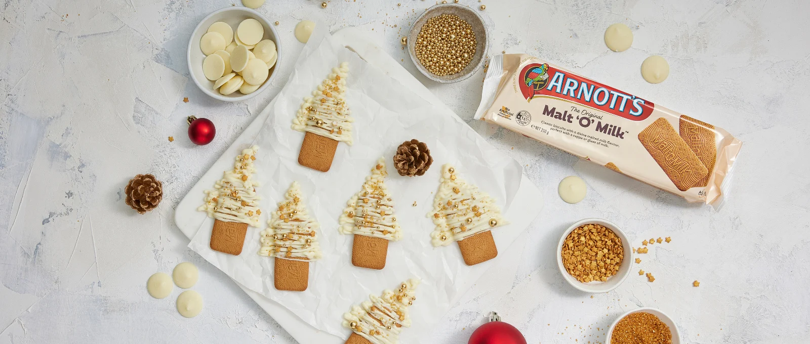 Hero Image Recipe Malt O Milk Christmas Trees