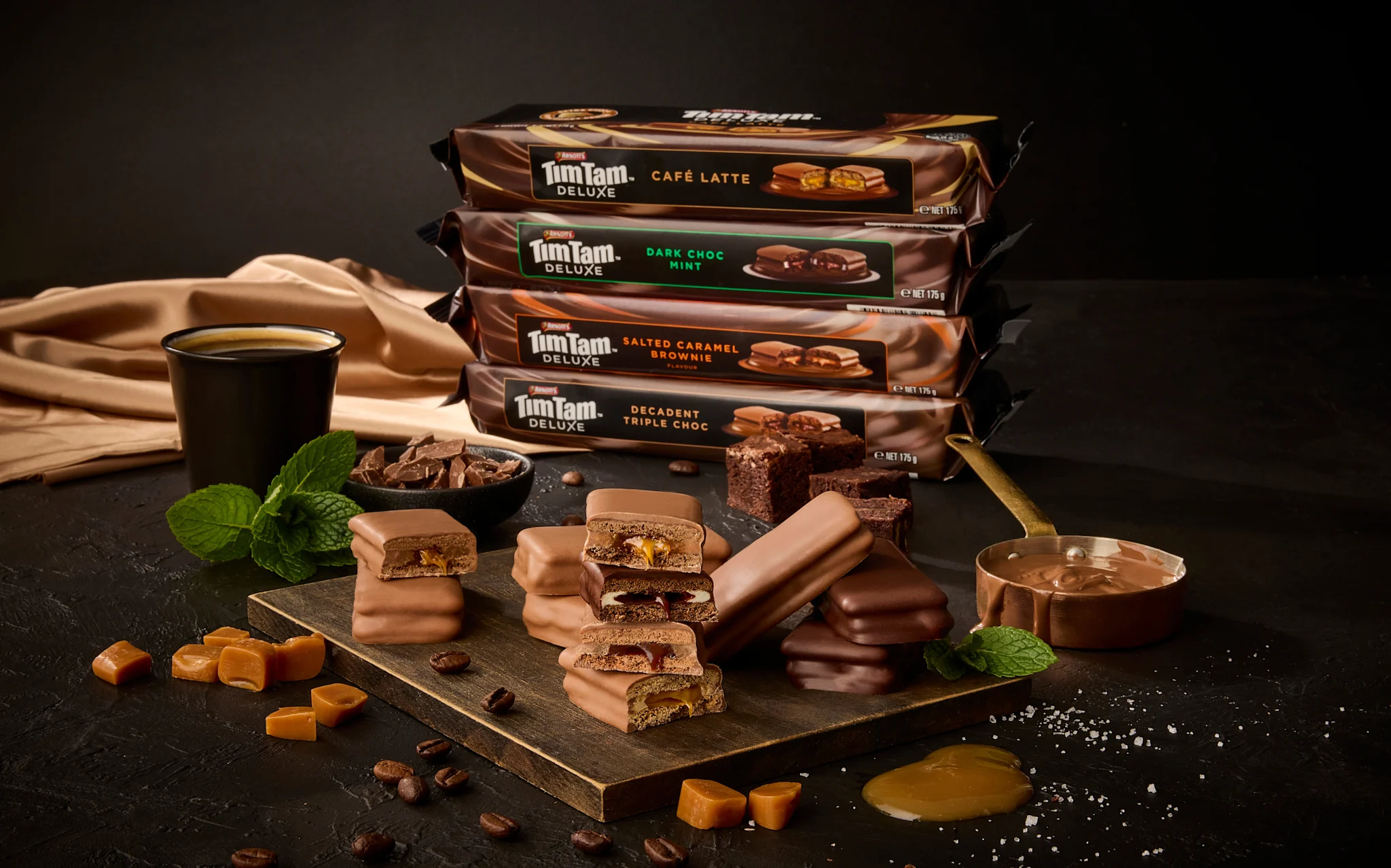 Hero Image Recipe Discover the Tim Tam Deluxe Range