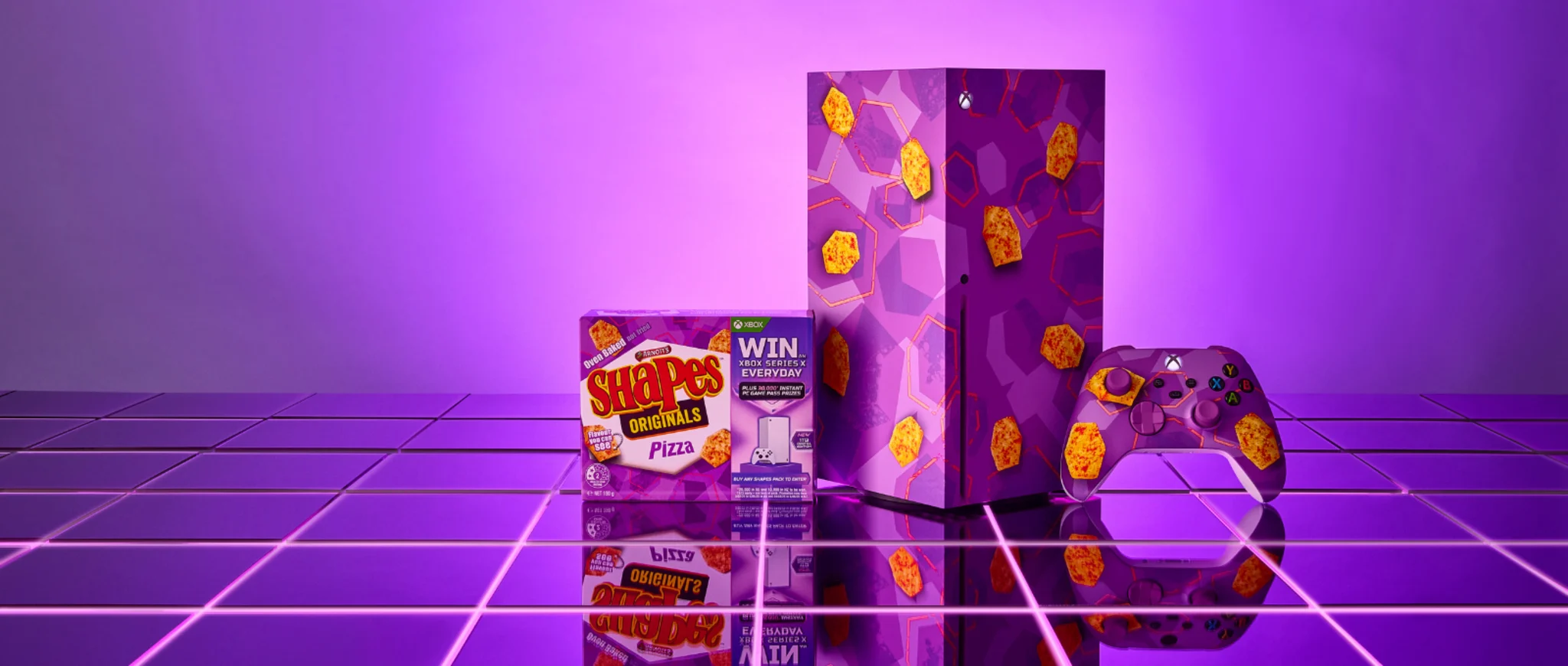 Hero Image Recipe Article - Shapes Xbox Social Media Giveaway