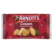 Pack Shot for Arnott's Cream favourites
