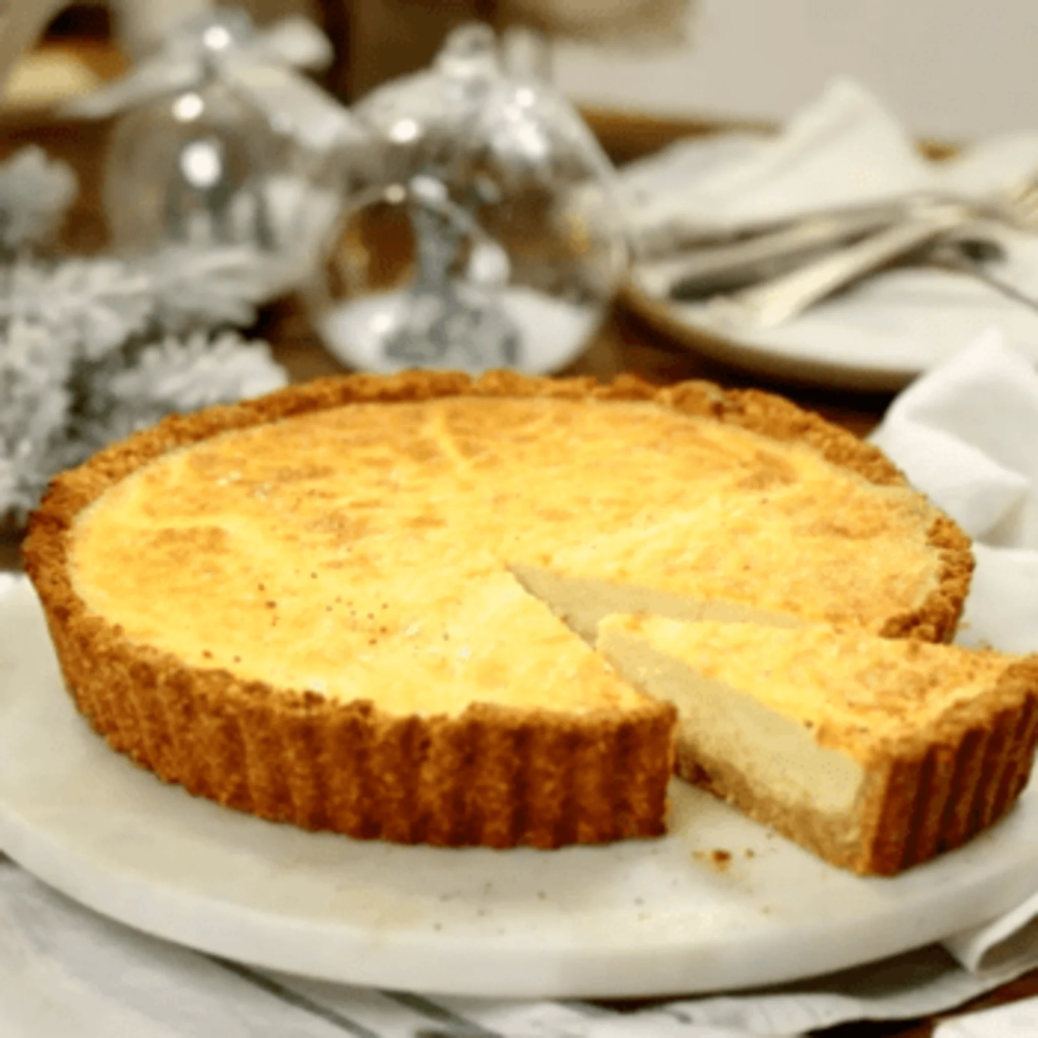 Jatz Ham Tart With Parsley Salsa