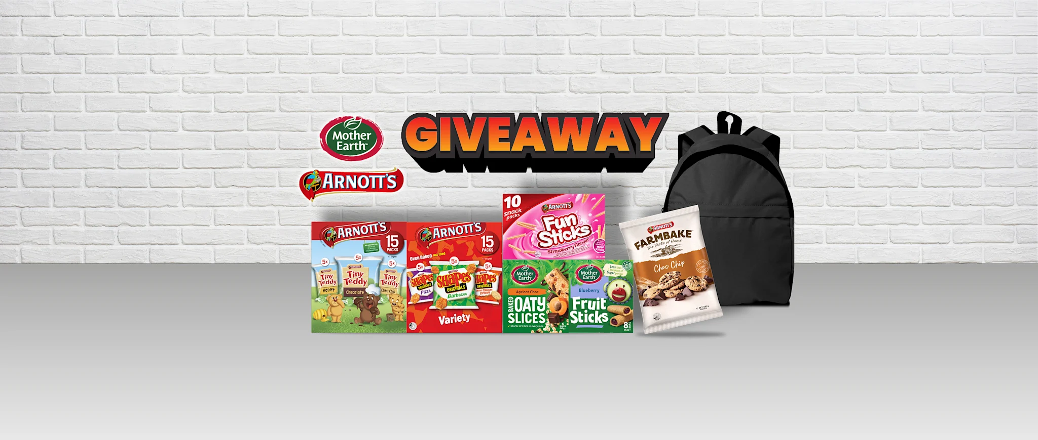 Arnott’s & Mother Earth Giveaway (New Zealand)