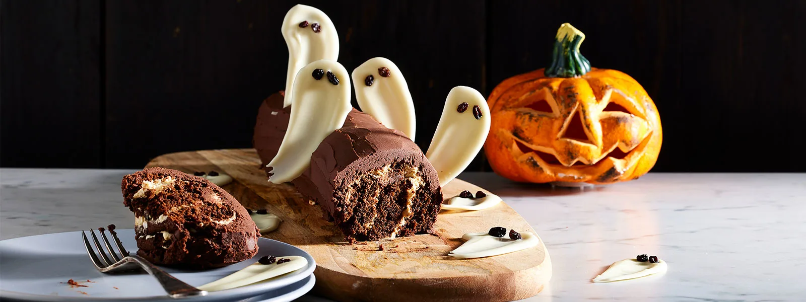 Hero Image Recipe Choc Ripple Halloween Cake