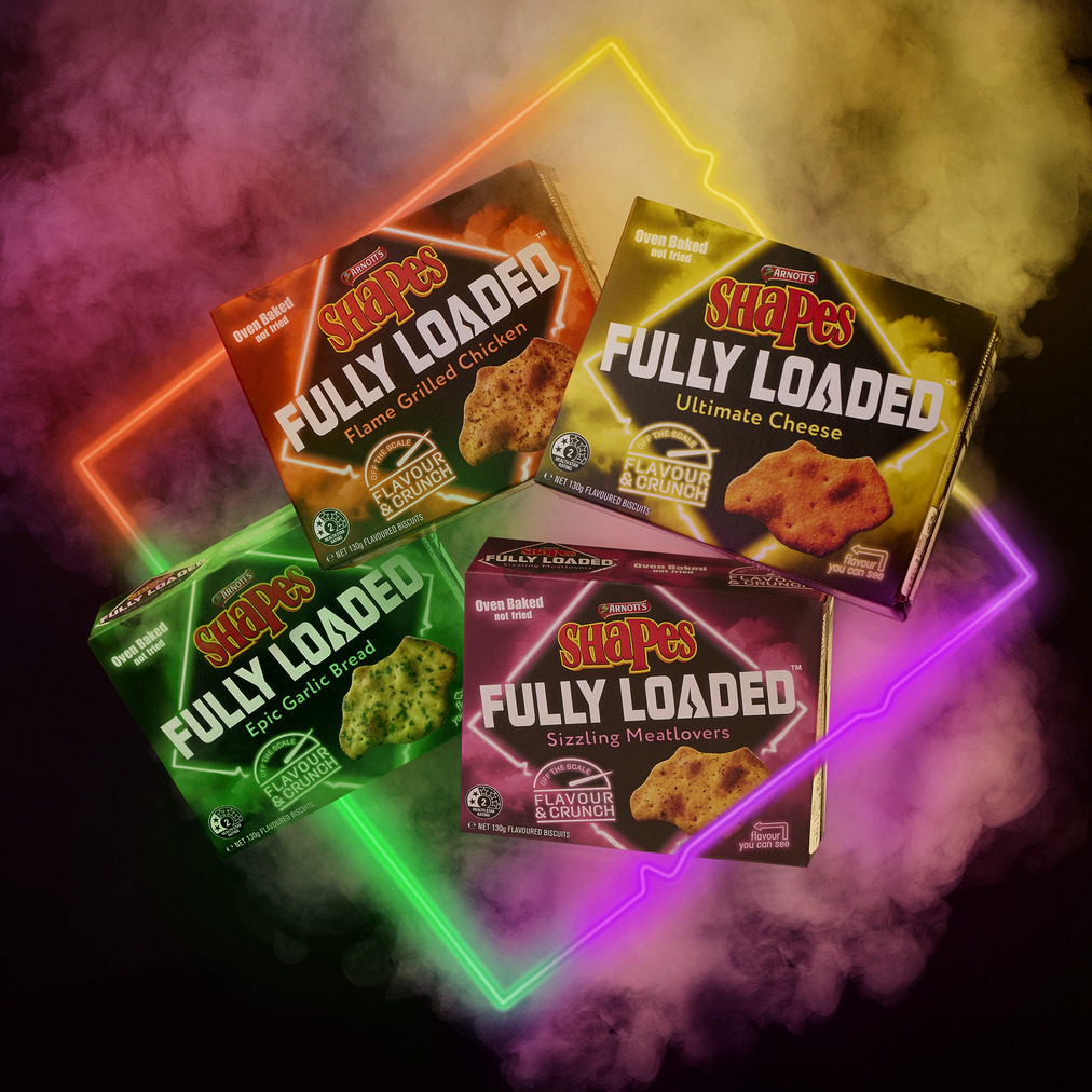 Shapes Fully Loaded Biscuits with smoke and lights