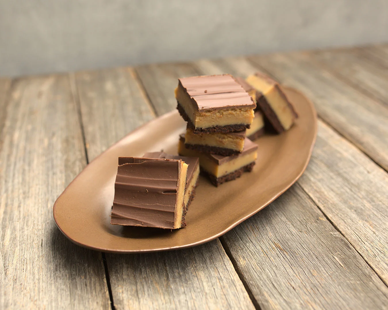 Hero Image Recipe Arnott’s Caramel and Peanut Butter Slice 