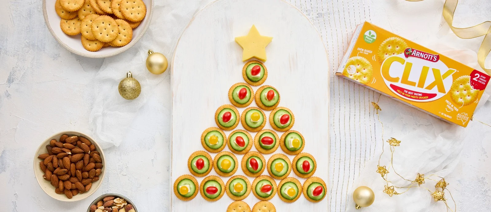 Hero Image Recipe Arnott’s Clix Christmas Tree