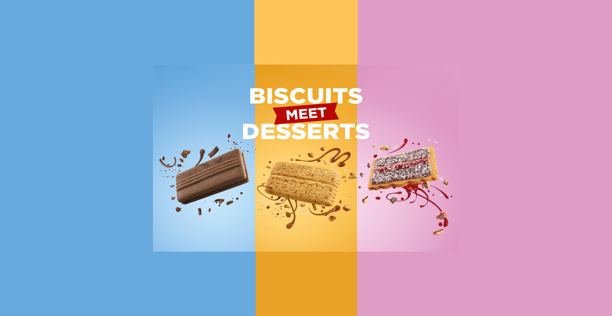 Arnott’s launch new dessert inspired biscuit range, pairing iconic biscuits with Aussies’ favourite treats 