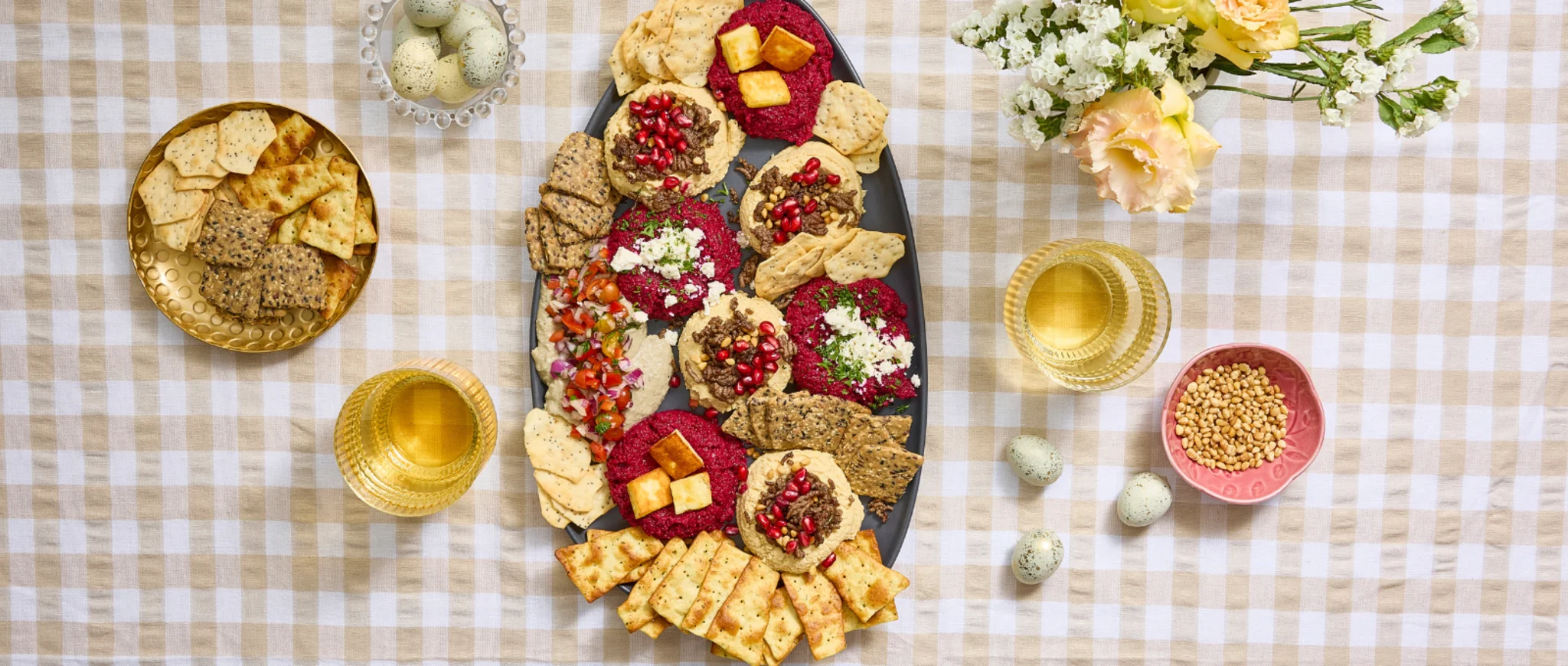 Hero Image Recipe Festive Dip Board