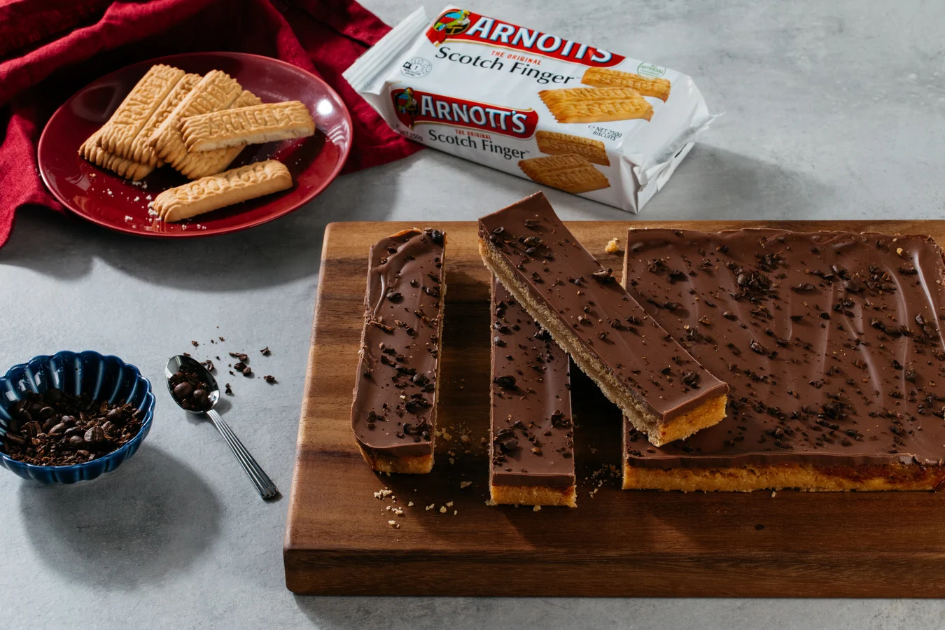 Hero Image Recipe Arnott’s Coffee Caramel Slice