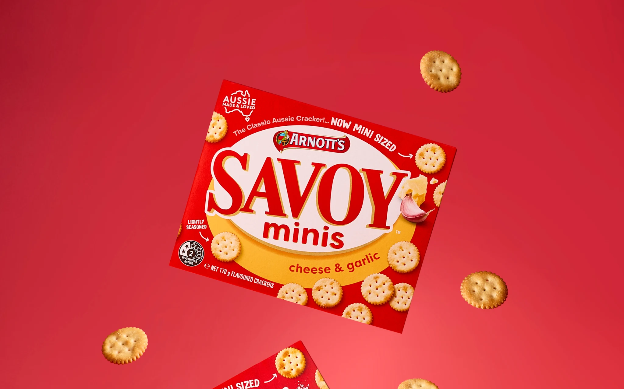 NEW Savoy Minis Cheese & Garlic