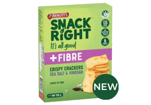 Crispy Crackers Sea Salt & Vinegar