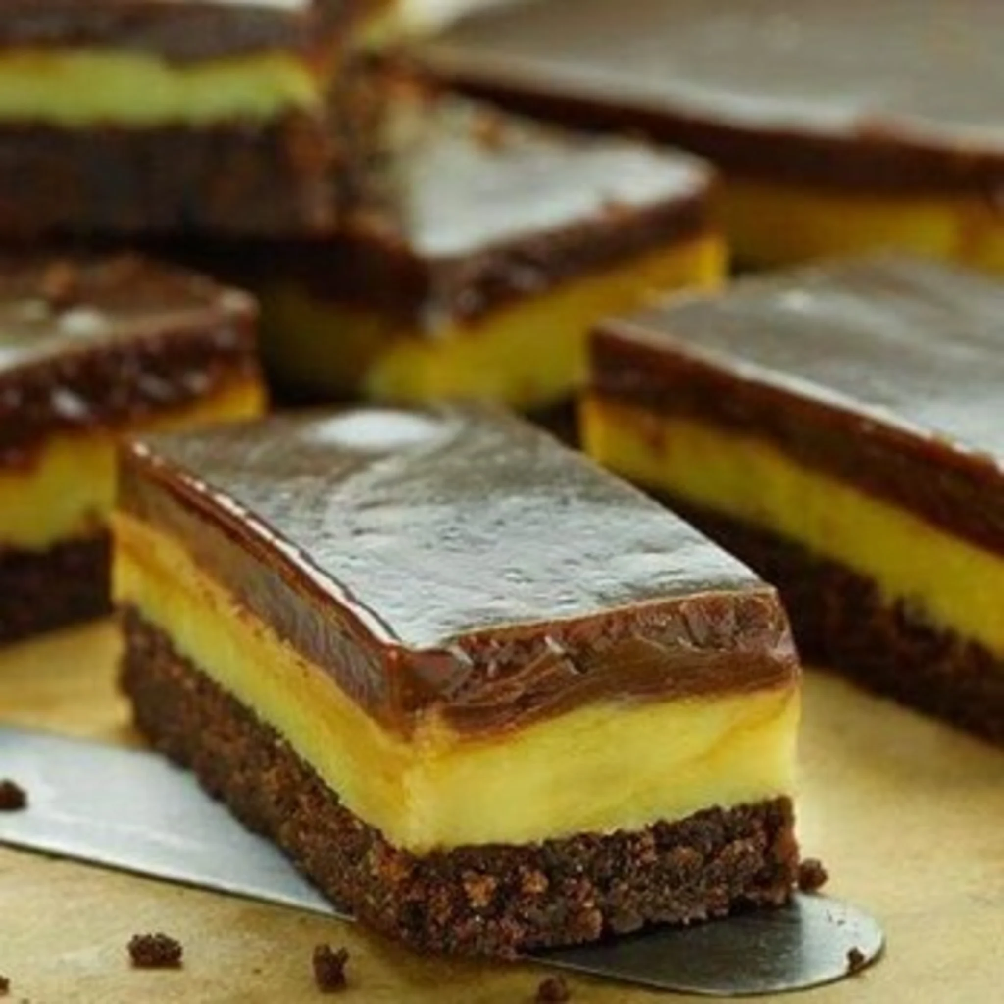 RECIPE - Chocolate Ripple Caramel Slice