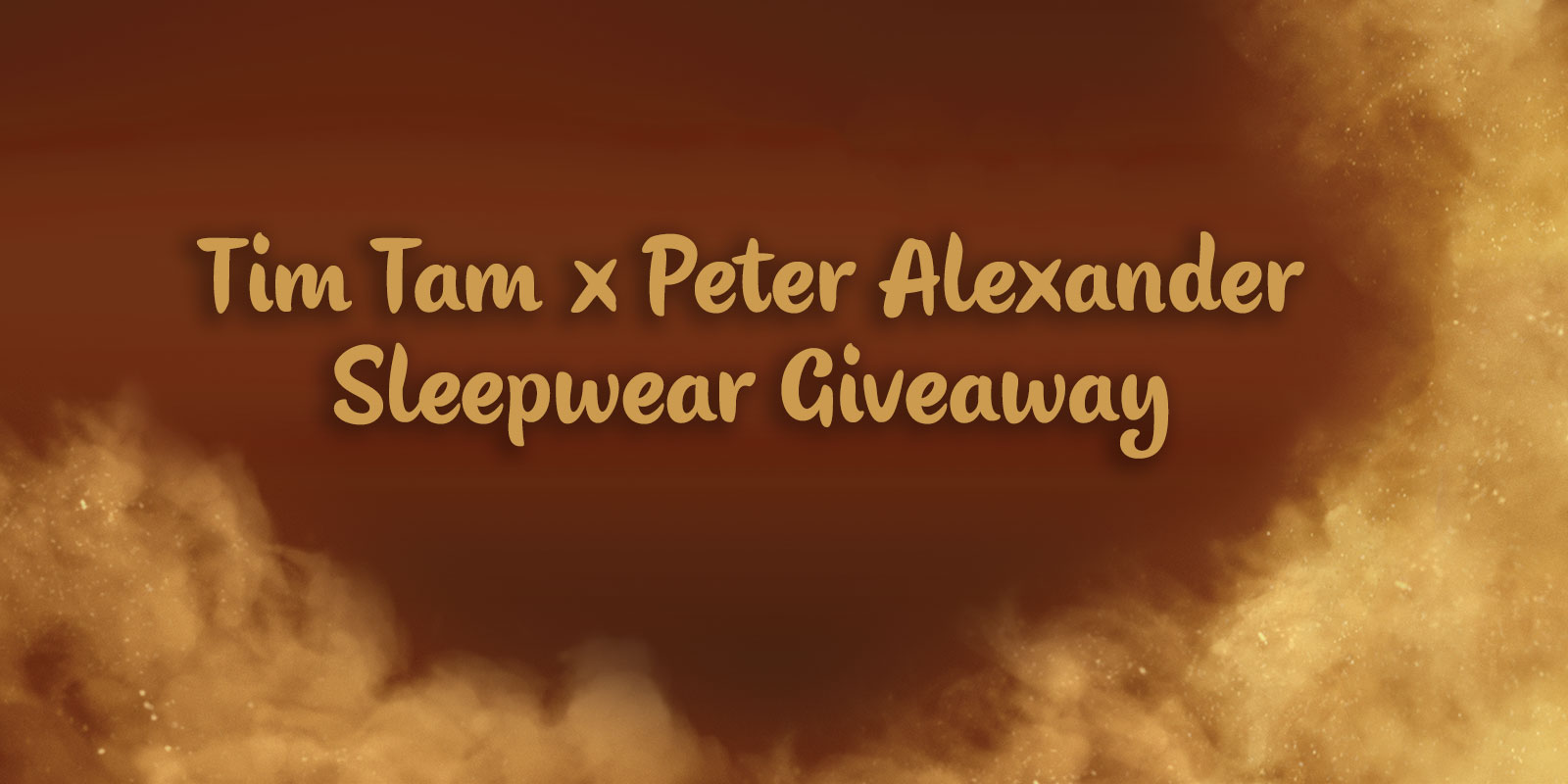 Tim Tam x Peter Alexander Sleepwear Giveaway