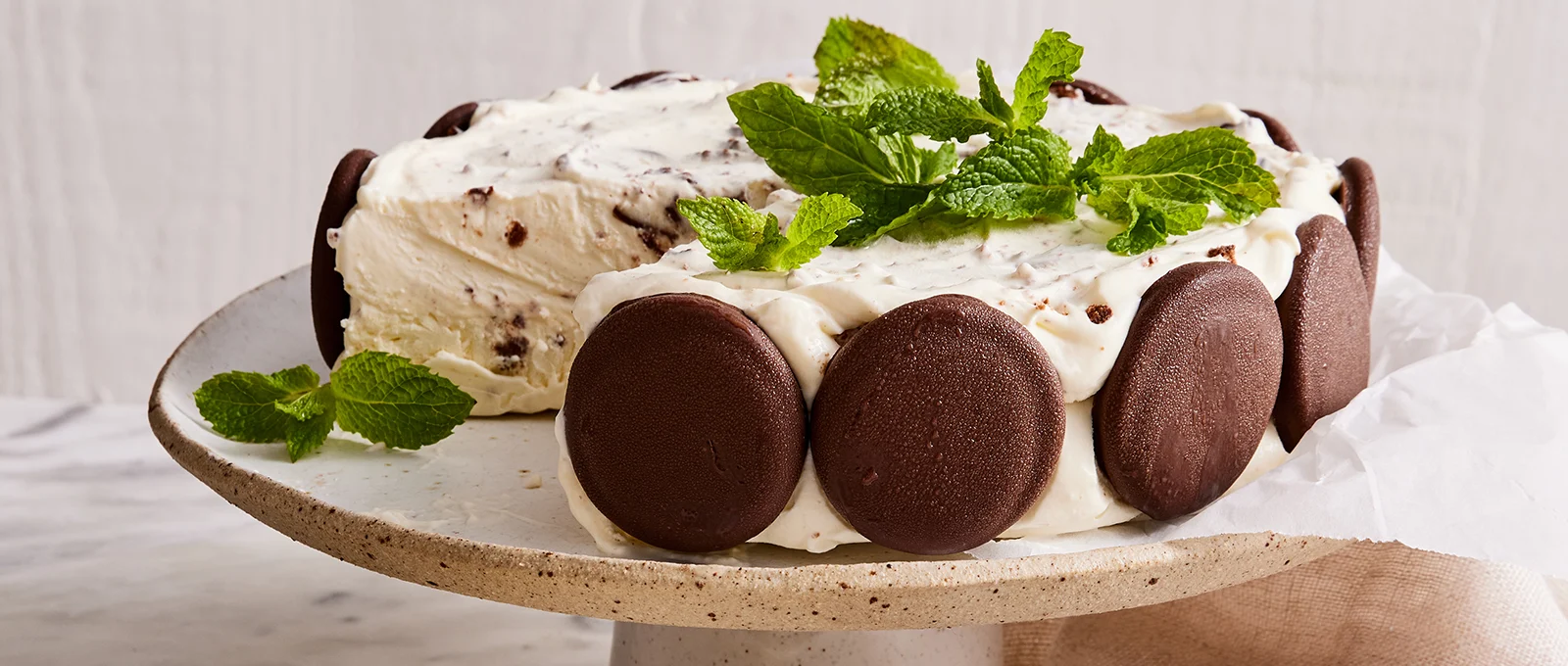 Hero Image Recipe Mint Slice Ice-Cream Cake